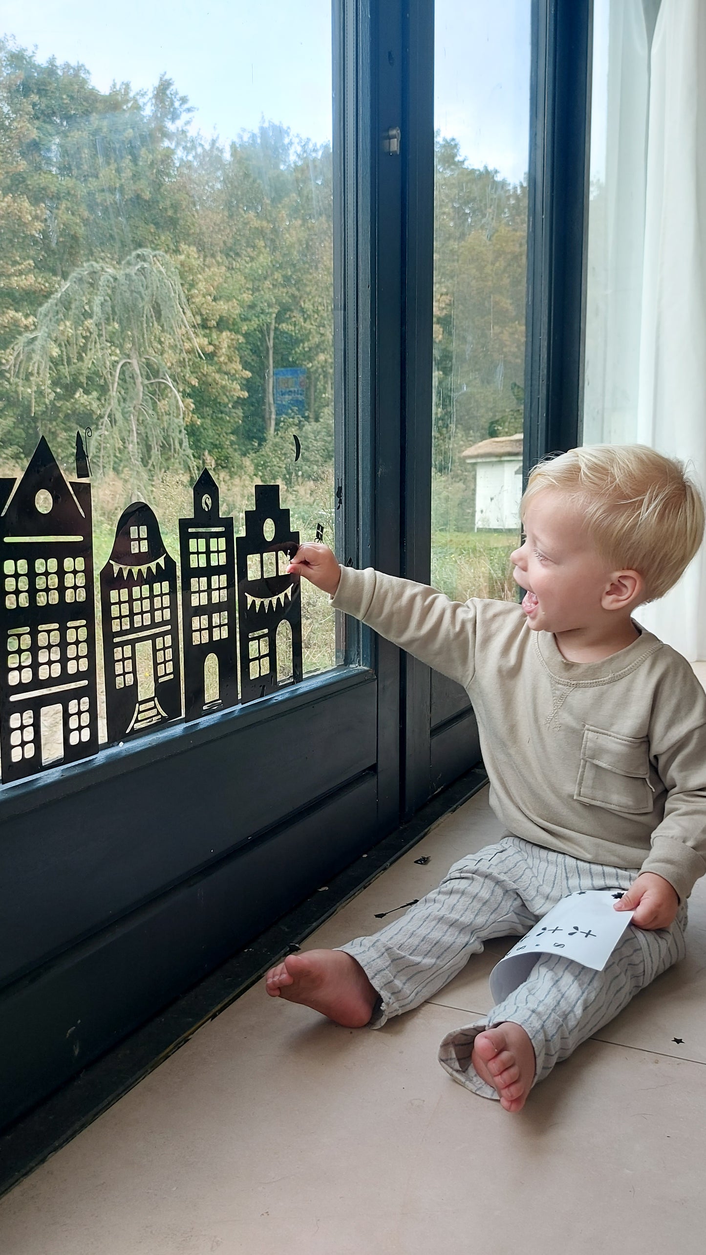 Extra huisjes raamstraatje