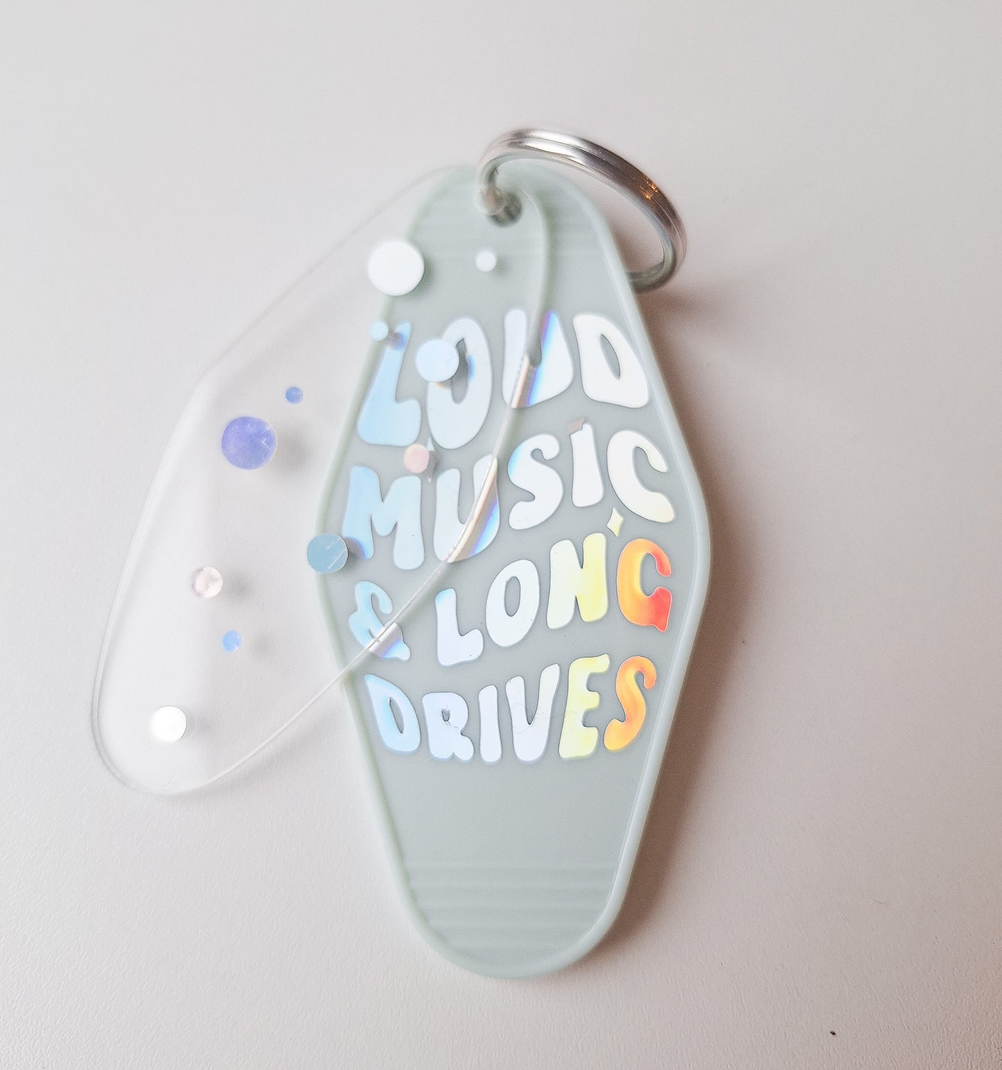 Motel Keychain | Blauw