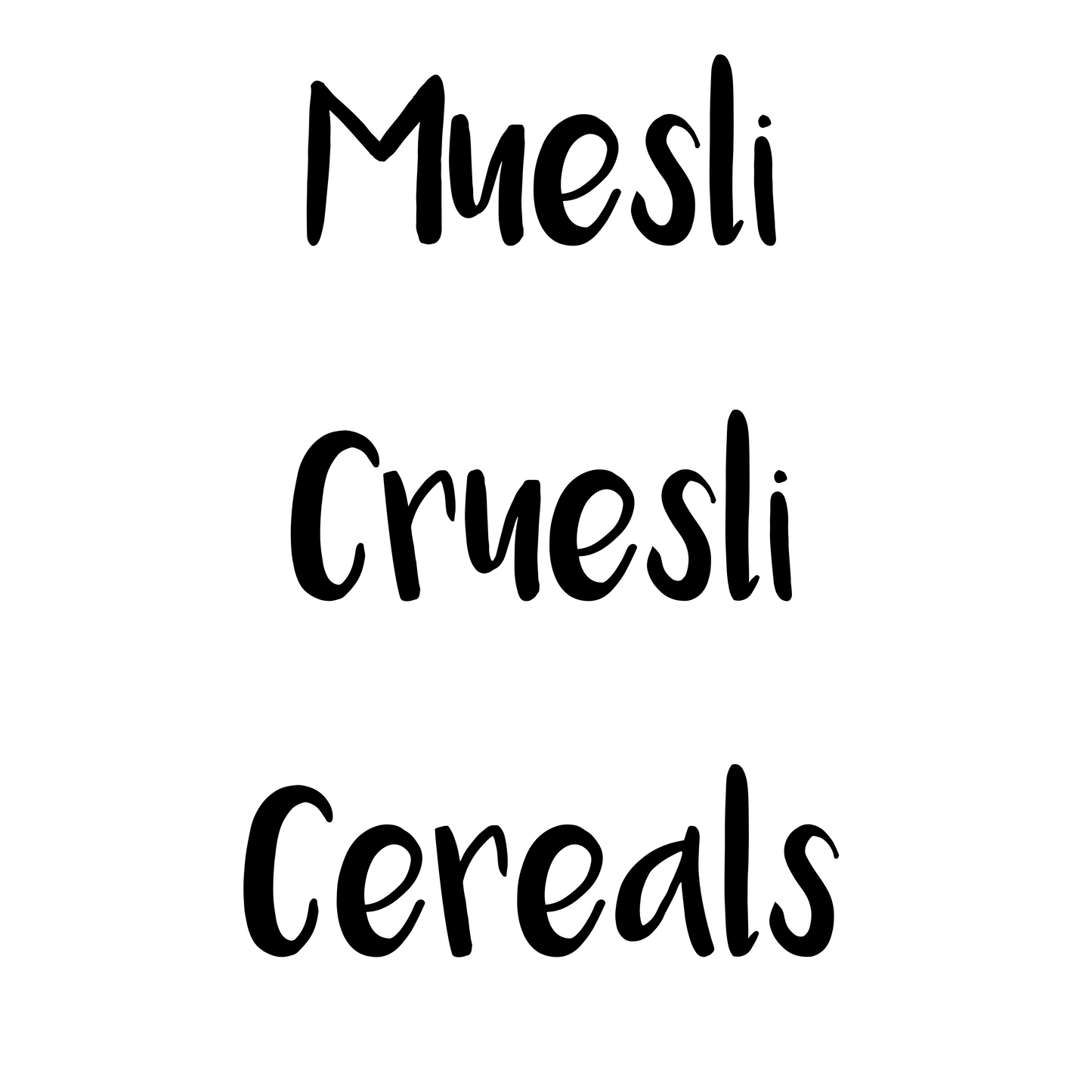 Voorraad stickers Crackers