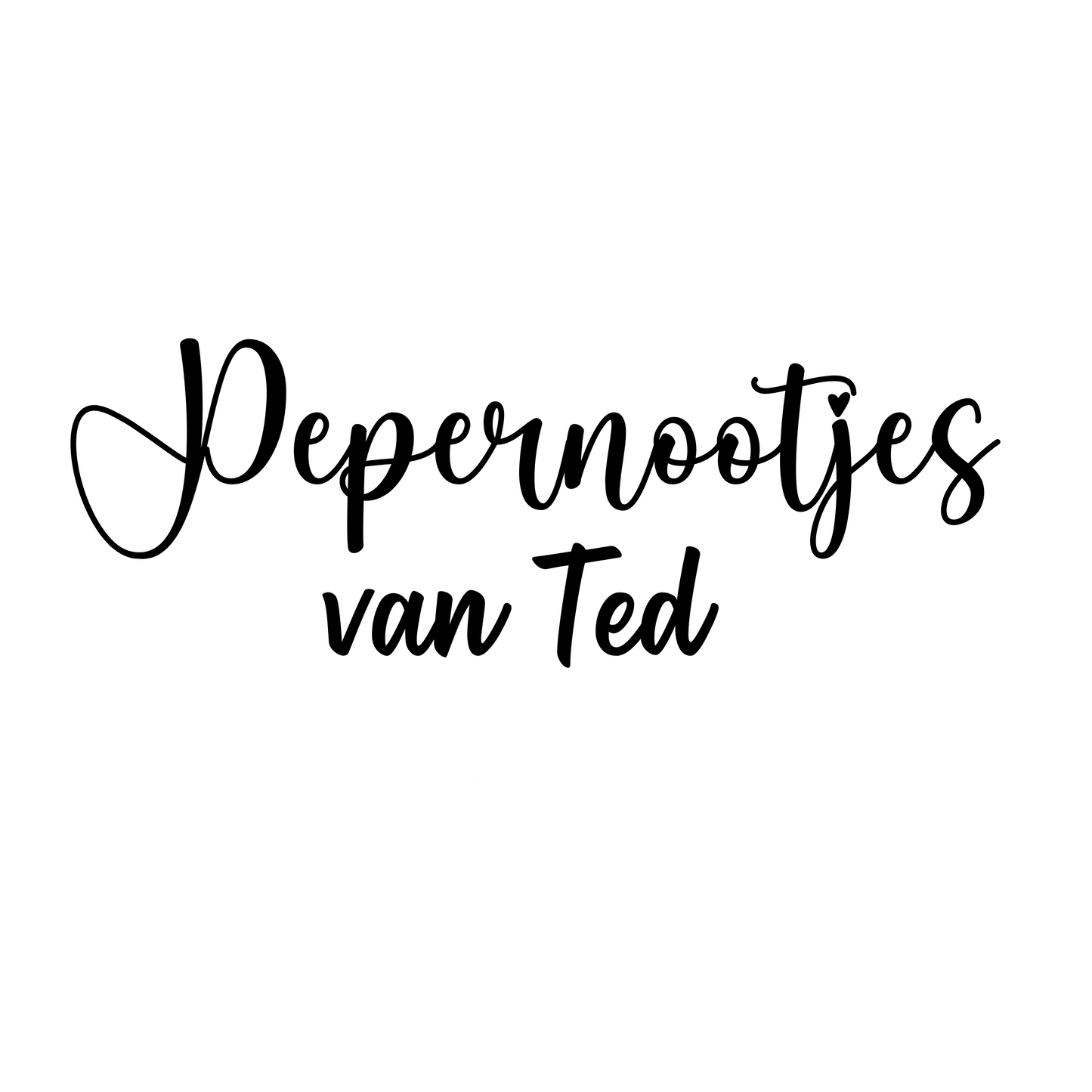 Pepernotenzakje met naam