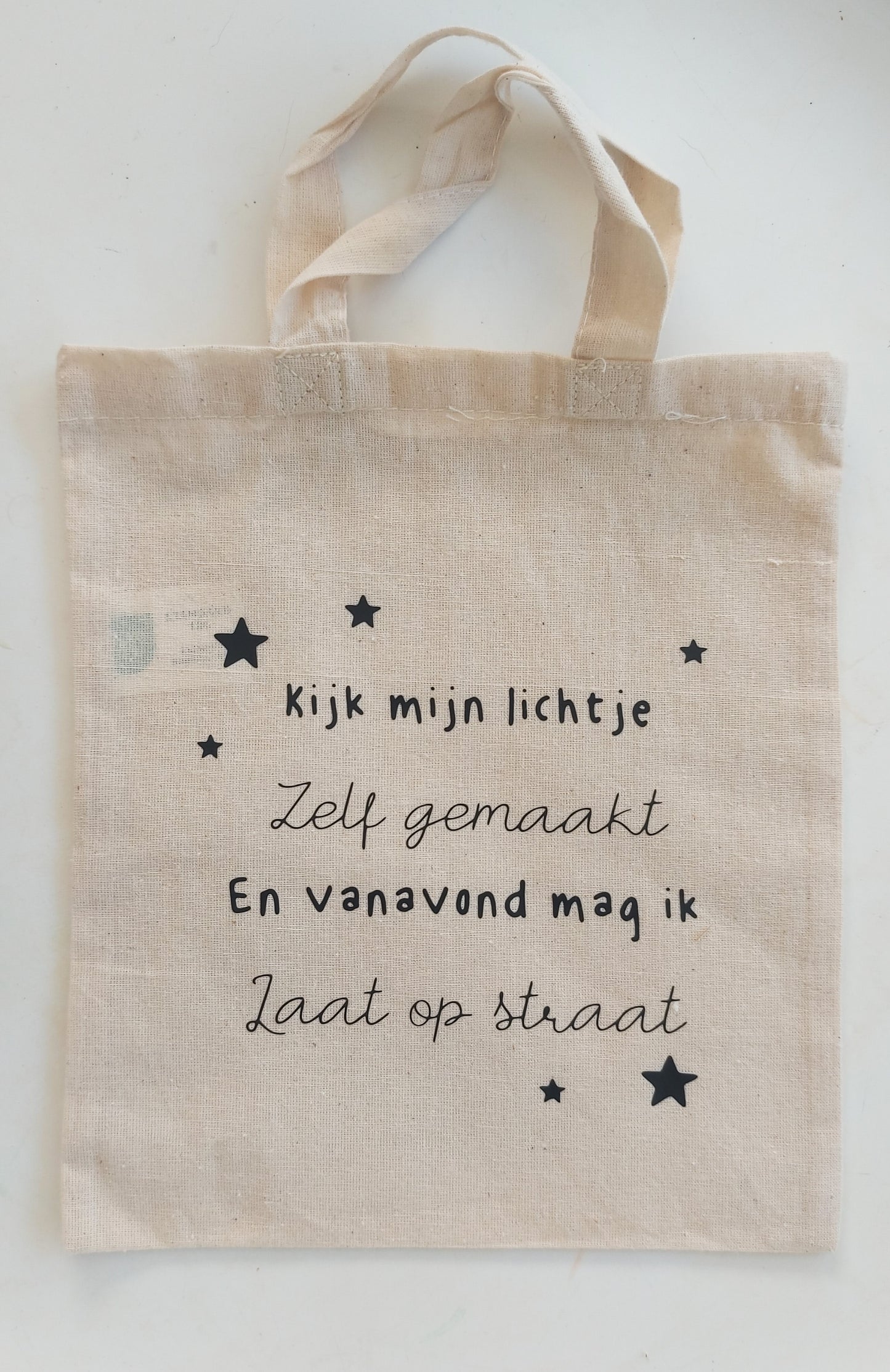 Sint Maarten tasje | Kijk mijn lichtje