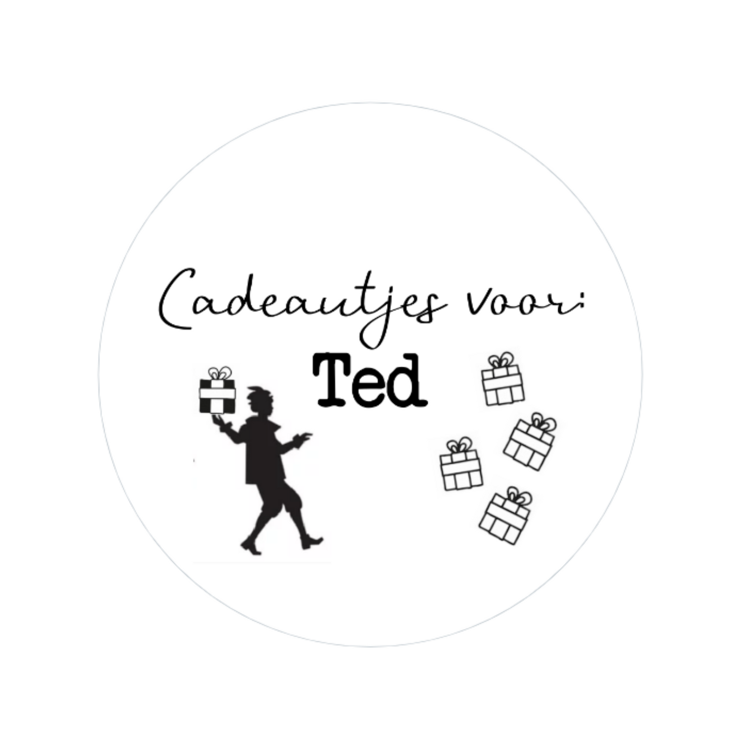 Cadeausticker - Cadeautjes voor..