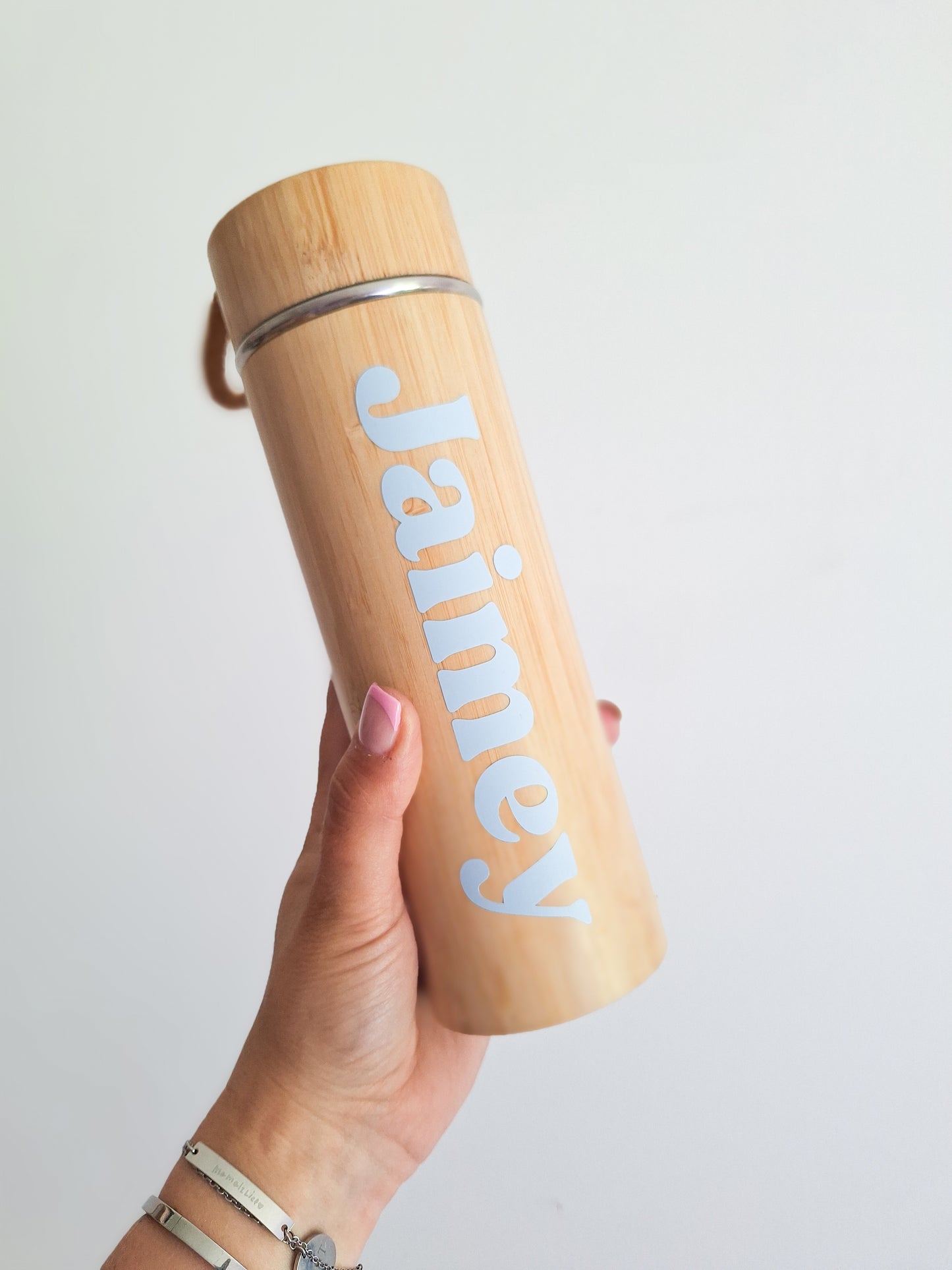 Naamsticker Drinkfles Jaimey