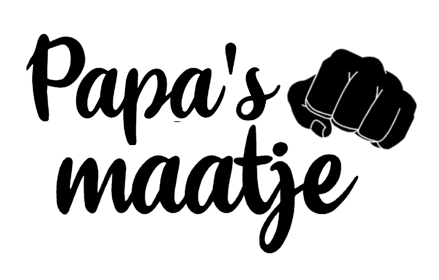 Strijksticker voor textiel Papa's maatje