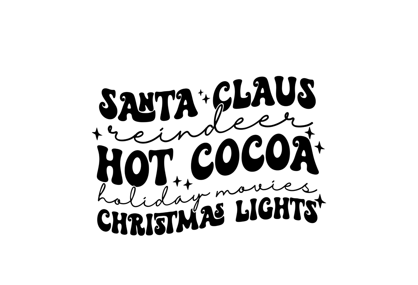 Strijksticker | XMAS