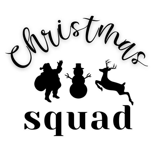 Strijksticker | Christmas Squad