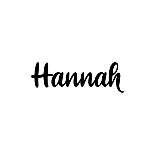 Lettertype Hannah