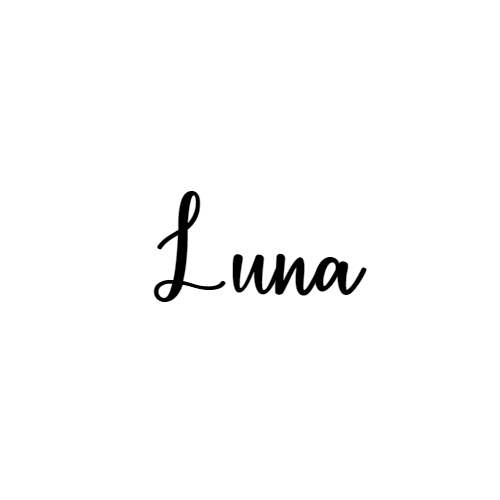 Lettertype Luna