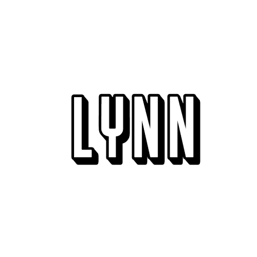 Naam-strijksticker Lynn