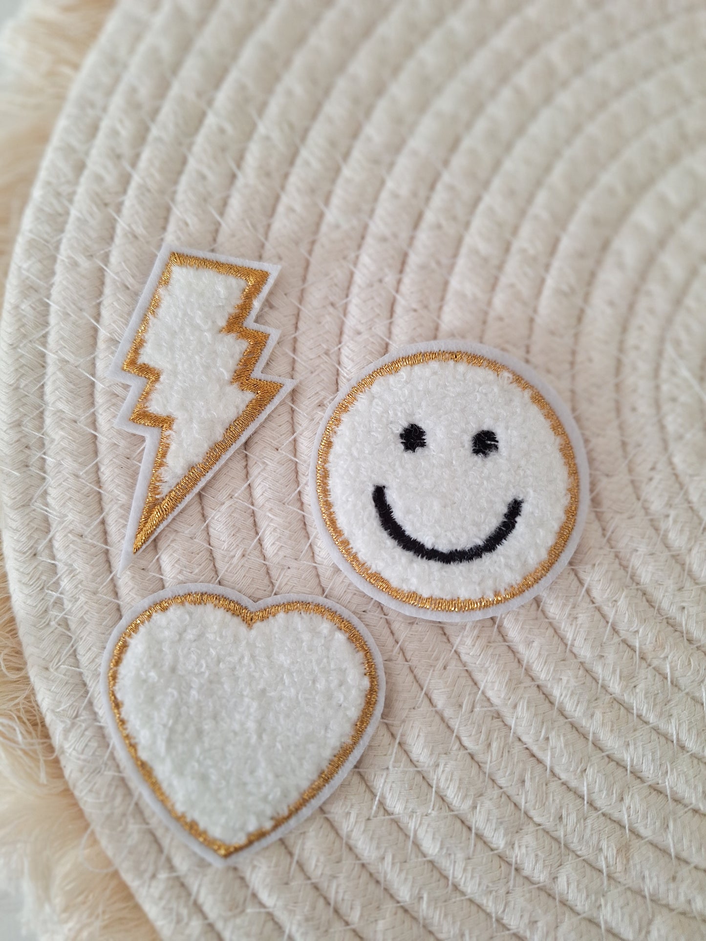 Patch | Smiley set wit