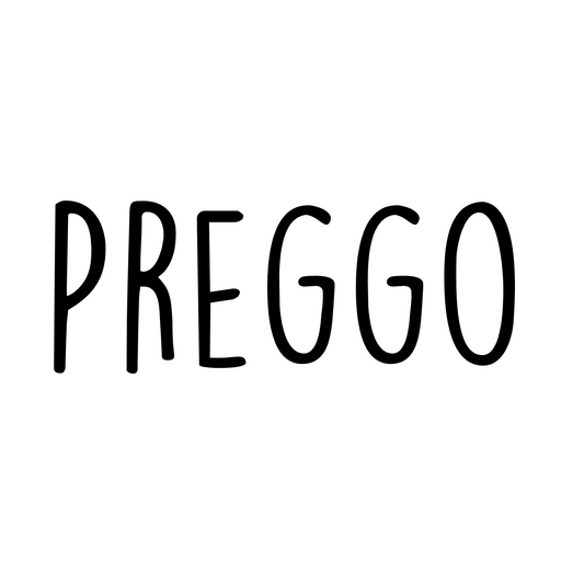Strijkapplicatie Preggo