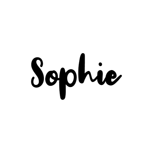 Lettertype Sophie