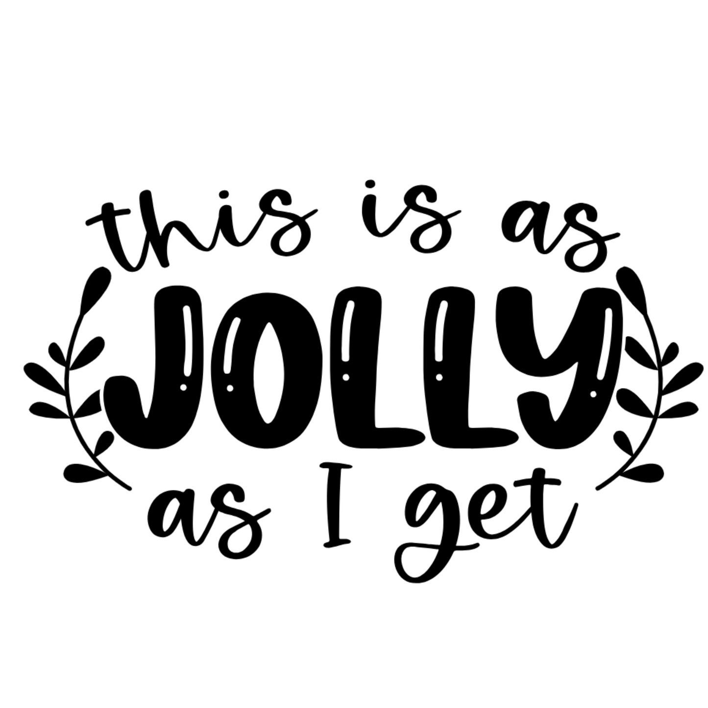 Strijksticker | Jolly