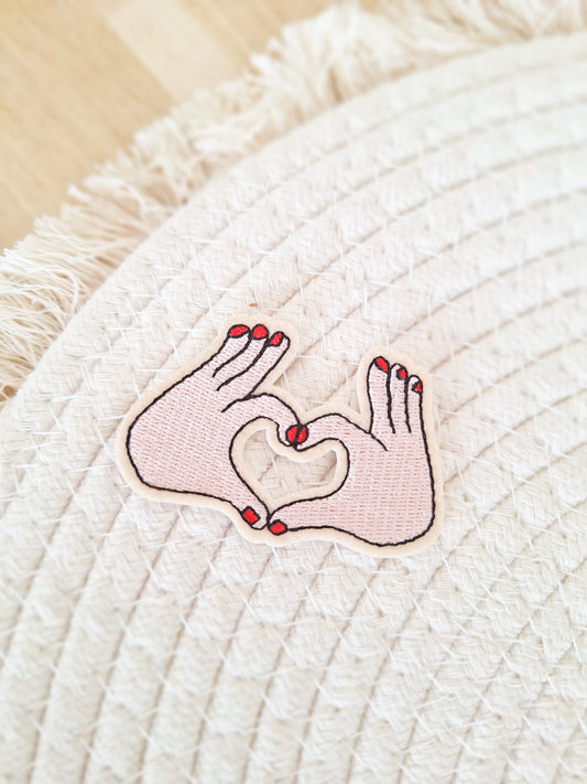 Patch | heart hands